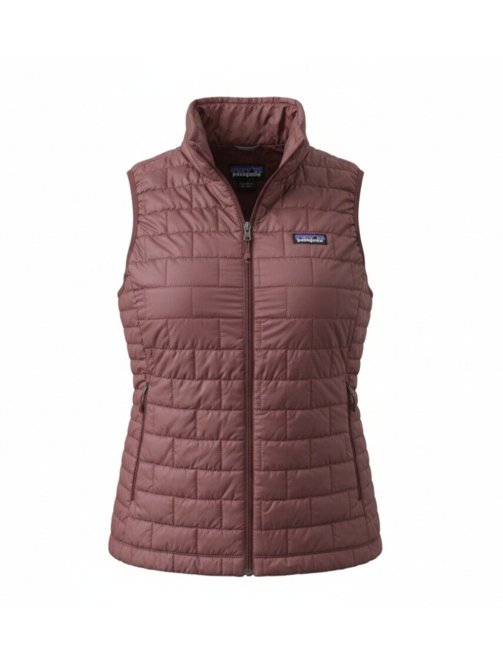Patagonia Women Nano Puff Vest XL Dark Ruby Burgundy Puffer Primaloft 84247 FA21